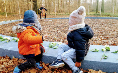 Inauguration du memorial dédié aux victimes du 22 mars 2016 dans la forêt de Soignes