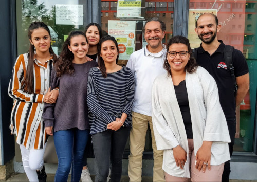 Rencontre des jeunes d’une maison de quartier du Peterbos