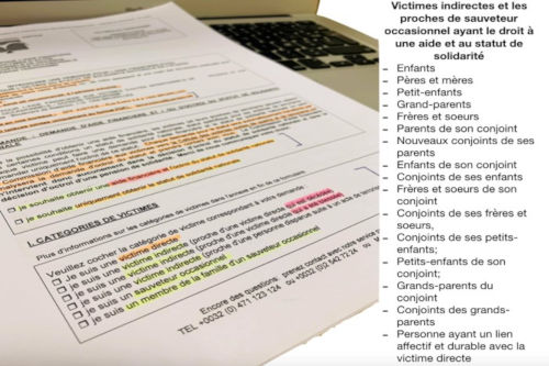 Un appel à l’aide des victimes du terrorisme à l’attention de la presse :  L’urgence des délais pour obtenir de l’aide ou une indemnisation, et l’accès à la justice pénale