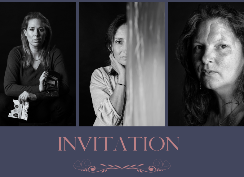 Invitation vernissage « des visages sur des maux »