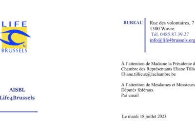 Lettre ouverte aux Députés Fédéraux des victimes des attentats du 22 mars 2016